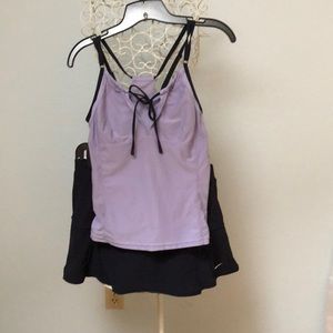 Nike tennis skort and shirt SET